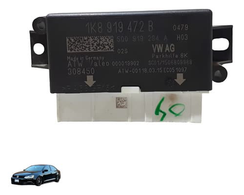 Módulo Estacionamento Vw Jetta Tsi 2.0 2015/2017 Preto — foto 1 de 6