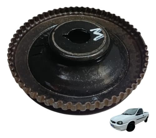 Polia Virabrequim Motor Gm Picape Corsa 1.6 2002 Original — foto 1 de 6