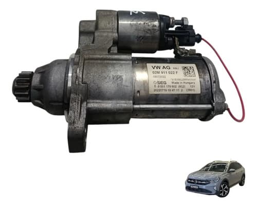 Motor Arranque Volkswagen Nivus 1.0 Tsi 2023 Original — foto 1 de 6
