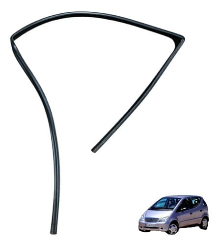 Borracha Vidro Porta Diant Esq M Benz Classe A 1.6 1999 — foto 1 de 6