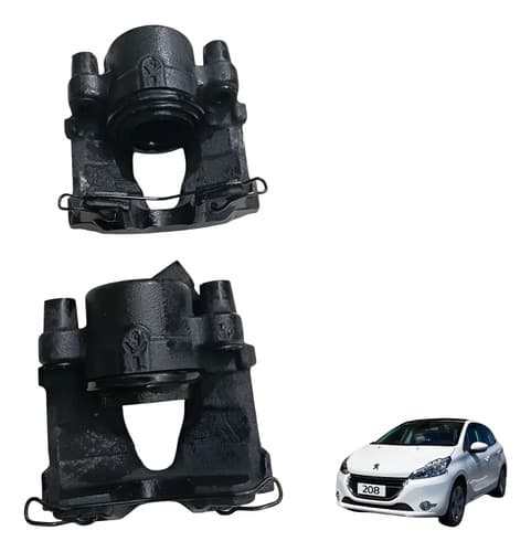 Par Pinça Freio Dianteiro Peugeot 208 2014/15 — foto 1 de 6