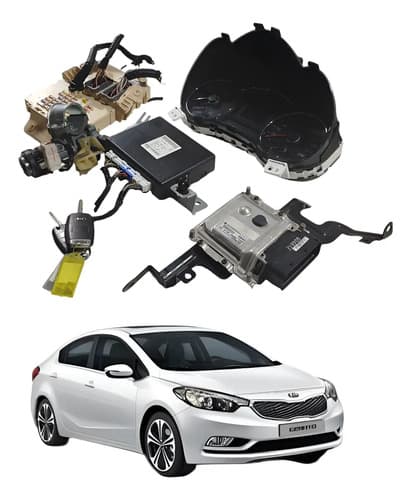 Kit Code Módulo Injeção Kia Cerato 1.6 16v 2014 — foto 1 de 6