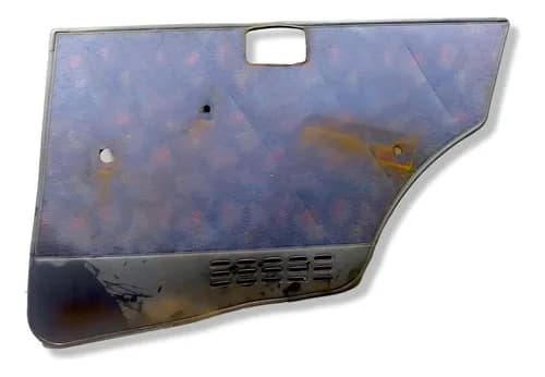 Forro Porta Traseira Direita Fiat Uno 4 Portas 92-01 Orig Azul — foto 1 de 3