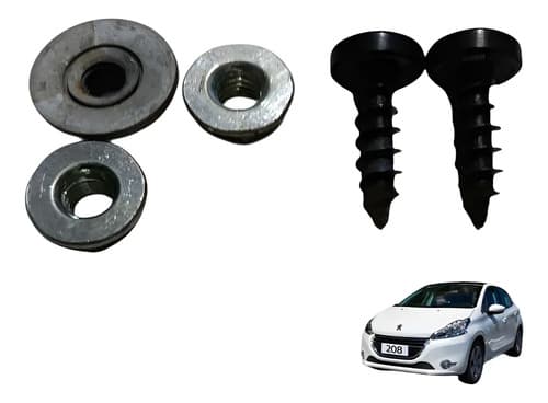 Kit Porca Parafuso Máquina Vidro Peugeot 208 1.5 2014 — foto 1 de 5