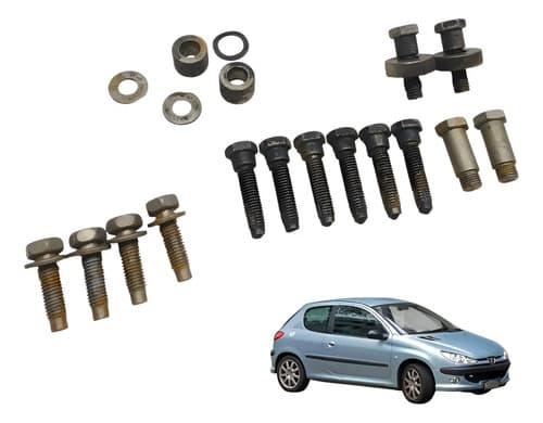 Kit Parafusos E Porcas Cinto Peugeot 206 1.4 2004 — foto 1 de 6