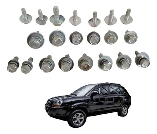 Parafusos Capa Painel Hyundai Tucson 2008/2013 — foto 1 de 6