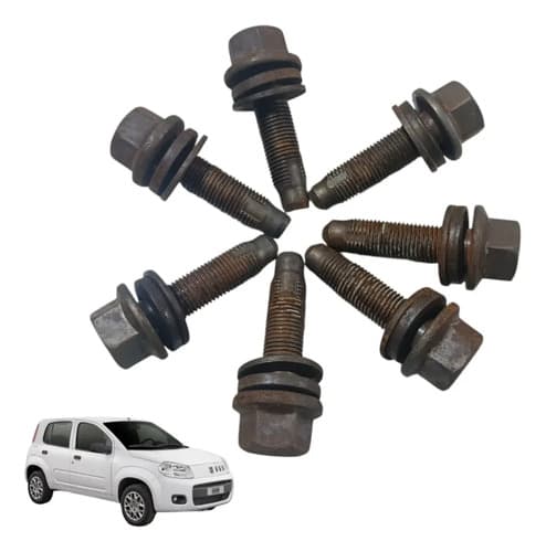 Parafusos Suporte Bomba Dagua Fiat Uno 1.0 2015 A 2018 — foto 1 de 6