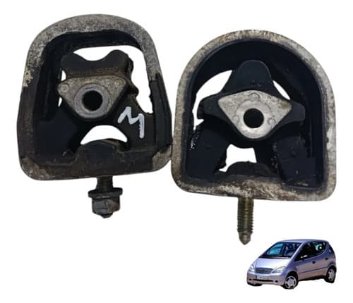 Par Suporte Coxim Motor Mercedes Benz Classe A 1.6 1999 — foto 1 de 6