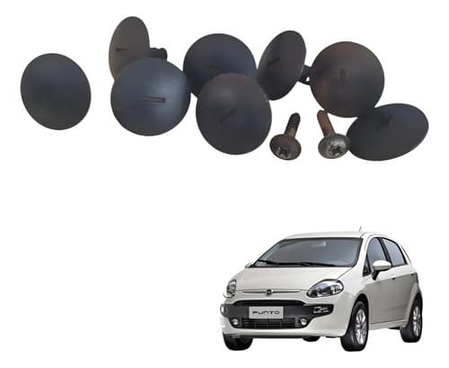 Presilhas Acabamento Fiat Punto 1.4 Atractive 2012/2014 — foto 1 de 6