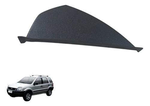 Acabamento Lado Esquerdo Painel Ford Ecosport 2006 A 2012 Ci Cinza Liso — foto 1 de 6