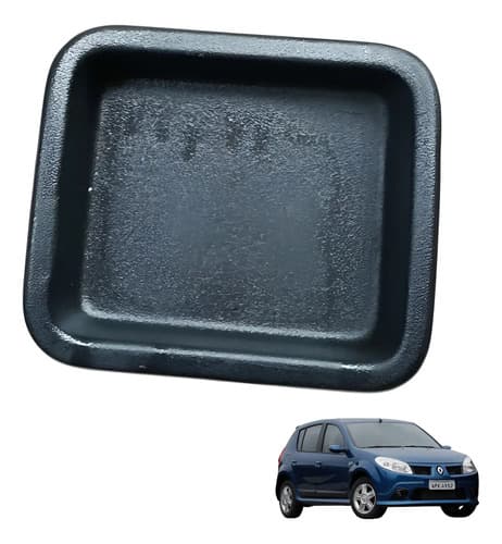 Moldura Porta Treco Console Renault Sandero 1.6 2010/11 — foto 1 de 6