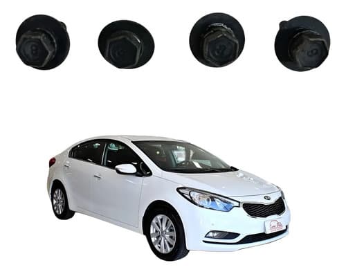 Parafusos Fechadura No Capô Kia Cerato 2014 — foto 1 de 6