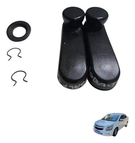 Par Manivela Vidro Traseiro Gm Cobalt Lt 1.8 2013/2019 — foto 1 de 5