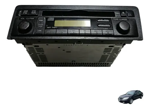 Rádio Original Honda Civic Lx 1.7 Original — foto 1 de 6
