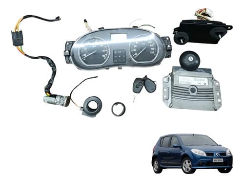 Kit Code Injeção Renault Sandero 1.6 2020/2011 Original — foto 1 de 6