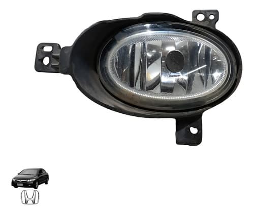Farol Milha Esquerdo Honda New Civic 2007/2011 Branco — foto 1 de 6