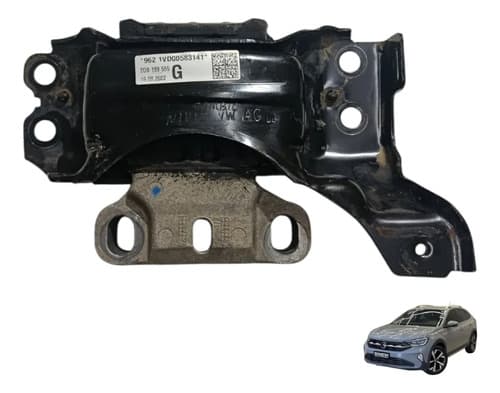 Coxim Superior Câmbio Vw Nivus 1.0 Tsi 2023 Original — foto 1 de 6