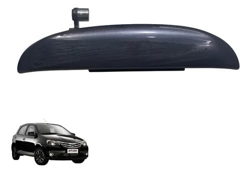 Maçaneta Externa Traseira Direita Toyota Etios 2015 Cinza Traseira — foto 1 de 7