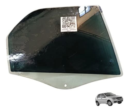 Vidro Porta Traseira Direita Fiat Palio 1.0 2007 Original — foto 1 de 6