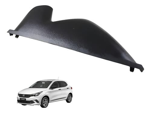 Acabamento Painel Esquerdo Fiat Argo Cronos 2018 A 2021 Pret Preto — foto 1 de 5