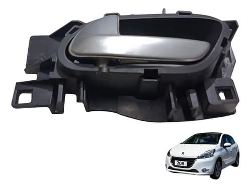 Maçaneta Interna Dianteiro Esq Peugeot 208 1.5 2014/2015 Dianteira — foto 1 de 5