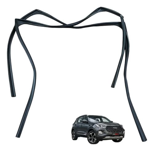 Borracha Vidro Traseiro Cherry Tiggo 5x Pro 2022 A 2024 Preto — foto 1 de 6