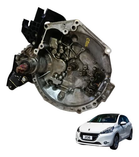 Caixa Marcha Manual Peugeot 208 1.5 2014 A 2015 — foto 1 de 6