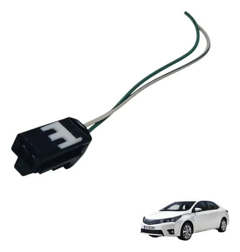 Plug Conetor Luz Lanterna Placa Toyota Corolla Gli 2016/2018 — foto 1 de 5
