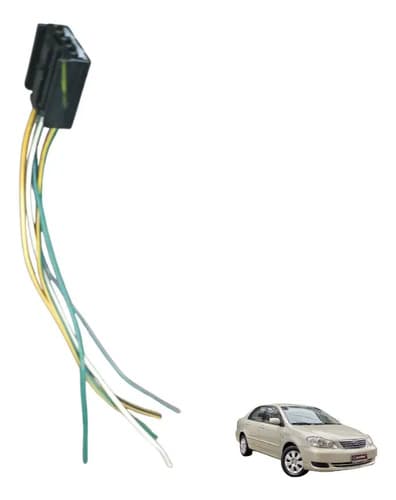 Plug Conector Comando Ar Condicionado Corolla Seg 1.8 2007 — foto 1 de 6