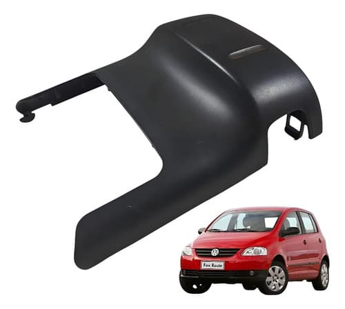 Moldura Superior Coluna Direção Vw Fox 1.6 2006 Preto — foto 1 de 6
