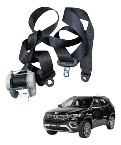 Cinto Segurança Traseiro Esquerdo Jeep Compass 1.3 2022 — foto 1 de 6