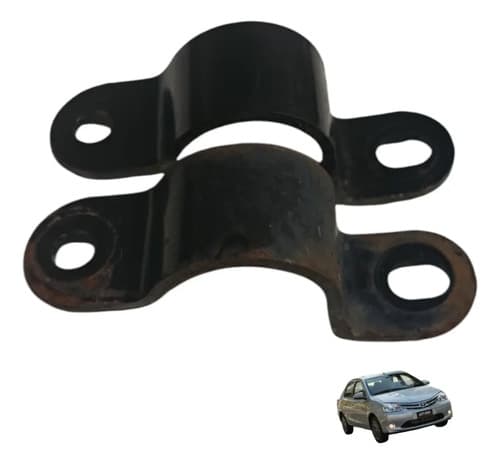 Par Abraçadeira Barra Estabilizadora Toyota Etios 1.3 2015 — foto 1 de 6