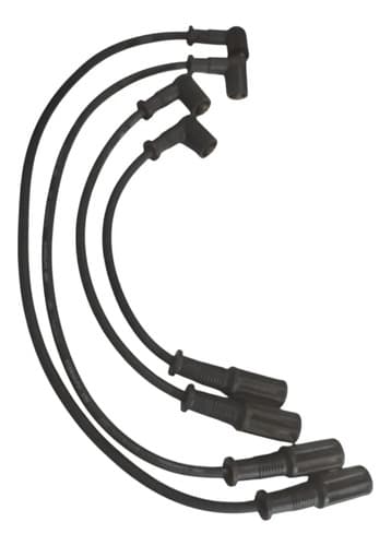 Kit Cabo De Velas Fiat Uno 1.0 8v 2001 Preto — foto 1 de 6