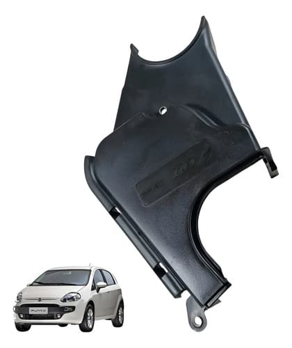 Tampa Capa Correia Dentada Fiat Punto 1.4 Atractive 2012/14 Preto — foto 1 de 8