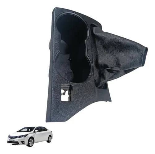 Acabamento Porta Copos Console Toyots Corolla 2016 A 2018 Pr Preto — foto 1 de 5