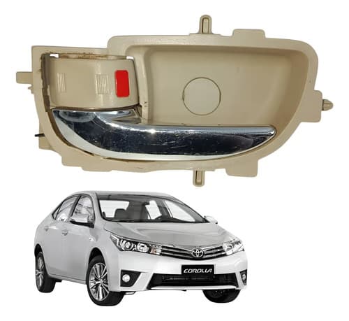 Maçaneta Externa Dianteira Esquerda Toyota Corolla 2.0 2014 Ginza Dianteira — foto 1 de 6