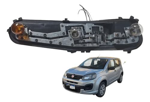 Circuito Soquete Lanterna Esquerda Fiat Uno Attrative 2019 E Esquerdo/motorista — foto 1 de 5