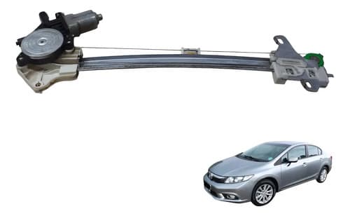 Maquina Vidro Traseira Esquerda Honda Civic 2014 — foto 1 de 7