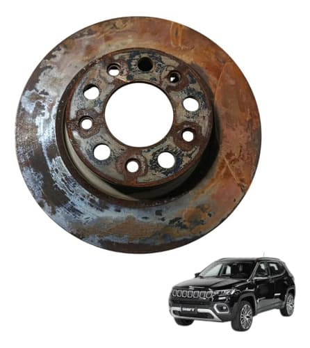 Disco Freio Traseiro Esquerdo Jeep Compass 1.3 2022 Original — foto 1 de 6