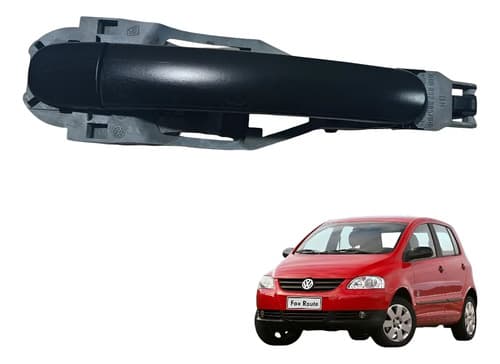 Maçaneta Externa Traseira Esquerda Volkswagen Fox 1.6 2006 Preto Traseira — foto 1 de 7