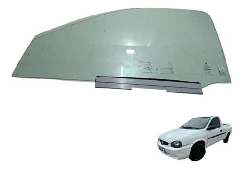 Vidro Porta Dianteira Esquerda Gm Picape Corsa 1.6 2002 — foto 1 de 5