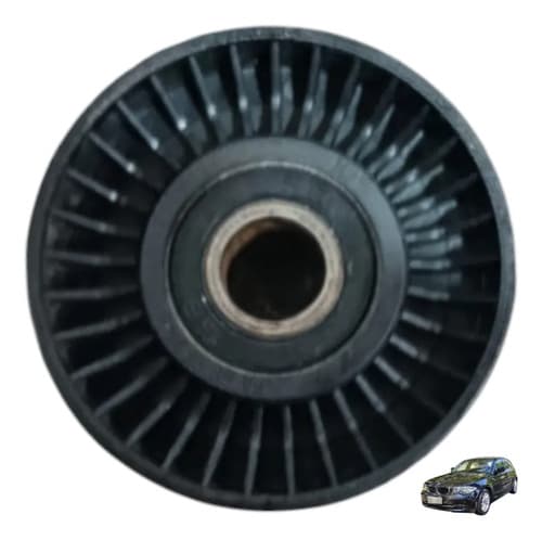 Polia Guia Correia Alternador Bmw 118i 2.0 2010 Original Preto — foto 1 de 6
