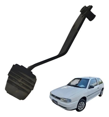Pedal Freio Volkswagen Gol 1996 Preto — foto 1 de 7