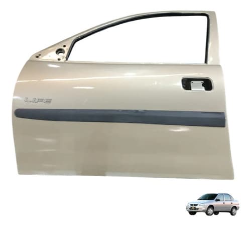 Porta Dianteira Esquerda Chevrolet Corsa 2005 Original Dianteira Esquerdo — foto 1 de 6