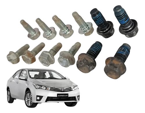 Parafusos Limitador Da Porta Toyota Corolla 2014/2015 — foto 1 de 6