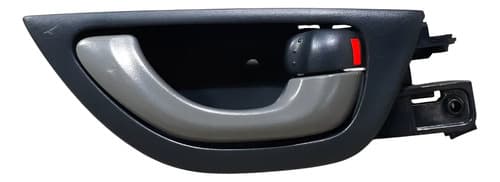 Maçaneta Interna Porta Traseira Direita Honda Fit 2013 Prata Traseira — foto 1 de 6
