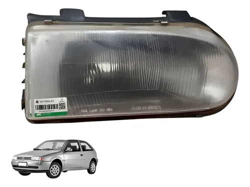 Farol Dianteiro Direito Volkswagen Gol G2 1999 A 2003 Direito/passageiro — foto 1 de 7