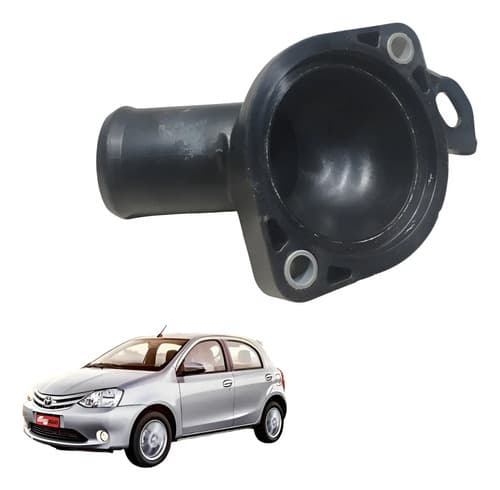 Carcaça De Valvula Termostática Etios 2015 — foto 1 de 7