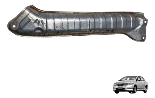 Placa Defletor Calor Assoalho Honda City 1.5 Lx 2010/2013 — foto 1 de 5