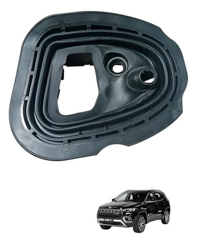 Borracha Vedação Caixa Ar Jeep Compass 1.3 Turbo Flex 2022 Preto — foto 1 de 7